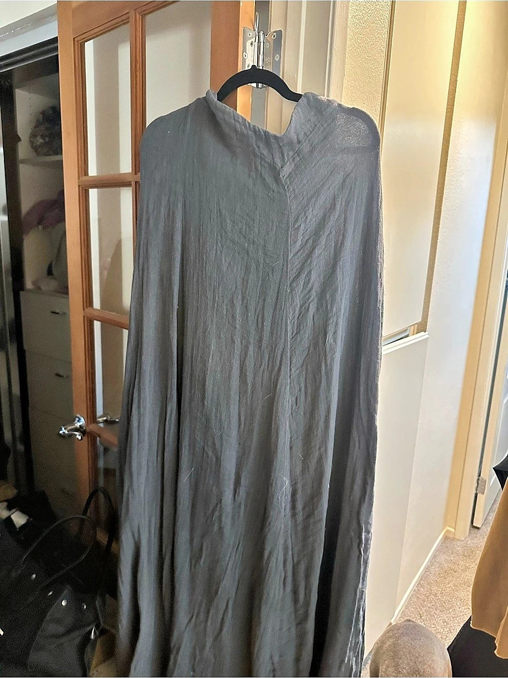 Jenβs Pirate Booty Maxi Dress in Gray Like New